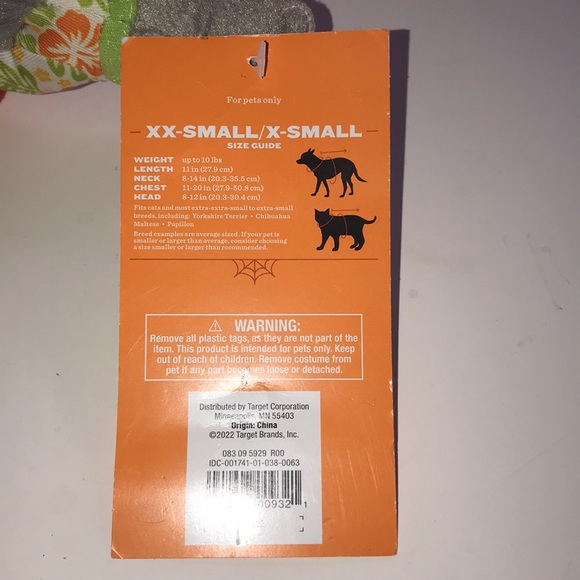 NWT Pet’s Hyde & Eek! Surfboard Costume - Picture 5 of 6